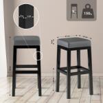 CLP Bárszék Taylor B80, szürke (101025808)