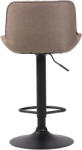 CLP Lentini szövet bárszék, taupe (318254)