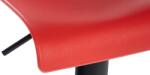 CLP 2 db bárszék készlet Branford műanyag, piros (323622)