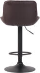 CLP 2 db-os bárszék Lentini műbőr szett, barna (320503)