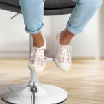 CLP 2 db bárszék készlet Damar szövet króm, sötétszürke (325707)