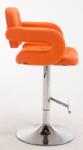 CLP 2 db bárszék készlet Dublin C, narancs (312946)