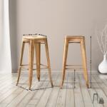 CLP Joshua 2 db bárszék készlet, arany (307606)