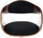 CLP Bárszék Kingston C szövet, dió/fekete (304744)