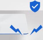 CLP Bárszék Damaso W bársony, szürke (321945)