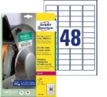 Avery-Zweckform Avery Zweckform: Etikett, univerzális, 45, 7x21, 2 mm, extra erős, polietilén, AVERY ZWECKFORM, 480 etikett/csomag (L7911-10)