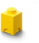 Lego Lego: Tárolódoboz, szögletes, LEGO, sárga (40011732)