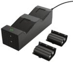 TRUST GXT 250 Duo Xbox X/S fekete kontroller töltő állomás (24177)