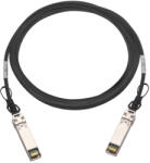 QNAP CAB-DAC15M-SFP28 1, 5 M QSFP28 Fekete kábel (CAB-DAC15M-SFP28)
