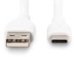 ASSMANN USB 2.0 Type C Átalakító Fehér 2m AK-300340-020-W (AK-300340-020-W)