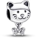 PANDORA Moments 792255C01 Cica és masni charm (Ag 925/1000, 2, 7 g)