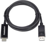 PremiumCord KPORTADK01-01 1 M DisplayPort HDMI Fekete video átalakító kábel (8592220011260)
