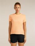 Icebreaker Merino Blend Core SS Tee Panax női funkcionális felső L / narancs