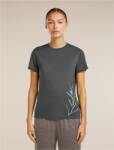 Icebreaker Merino Blend Core SS Tee Panax női funkcionális felső M / szürke