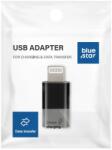Blue Star Lightning - USB Type-C átalakító adapter Blue Star - fekete