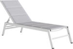 Outsunny Șezlong basculant pentru plajă | Aosom Romania (84K-038V00LG)