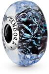 PANDORA Colours 798938C00 Hullámzó sötétkék óceán muránói üveg charm (Ag925/1000, 3, 1g)