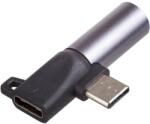 Akyga AK-AD-62 USB Type C - Jack 3.5mm - Fekete (AK-AD-62)