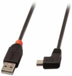 Lindy Кабел Lindy, от USB-A(m) към Mini-B(m), 1m, черен (31971)