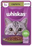 Whiskas Adult 85 g teljes értékű nedves eledel felnőtt macskáknak, bárányhúsdarabkák zselében