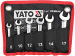 TOYA Set de chei combinat cu clichet, 6 piese (YT-16977)