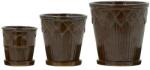 House Doctor set de ghivece cu farfurie din ceramică 99KK-DOU06E_88X (900001108)