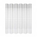RPX-DUS Zuhanyfüggöny 90g / 180x200cm - Fehér-csík-mintás (46754r)