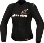 Alpinestars Geacă de motocicletă Alpinestars Stella SMX Air pentru femei negru-alb-roșu fluo (AIM101-343)