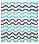 RPX-DUS Zuhanyfüggöny 70g / 180x200cm - Hullám-mintás (46762r)