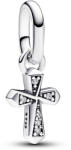 Pandora ME szikrázó kereszt mini függő ezüst charm (793044C01)