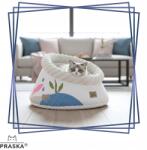PRASKA - Eco Cats Collection Macskafekhely plüss fülke 45cm Hide'in Goody Aqua pl gyártás (D26A-34259_20250713161457-45cm)