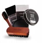 Coccine Cipőpaszta Fekete Coccine Két Kefe Rongy Szett 5in1 (Zestaw do pastowania i polerowania butów)