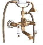 CHDE Kád csaptelep Old Retro Sárgaréz Minták Kerámia (BWN-4495)