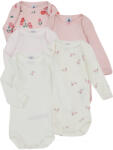 Petit Bateau Body pentru copii LOT BODIES X5 Petit Bateau roz 36 luni