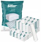 Sillar 9 db-os vákuumos ruhazsák szett méretek: 40x60 60x80 pumpa szett vastagabb (SIL173)