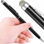 Alogy Érintőceruza érintőképernyős toll 2in1 fekete (110)