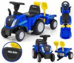 Milly Mally Gyerek traktor utánfutóval New Holland T7 Traktor Milly Mally (3901)