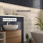  7, 5x23 VERMONT NAVY BLUE kék Vintage csempe
