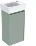 Geberit Set lavoar si mobilier Geberit Selnova Square, 36x25x70 cm, verde salvie mat (504.130.IK.1)
