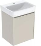 Geberit Set lavoar si mobilier Geberit Selnova Square, 55x44x70 cm, gri nisip mat (504.133.DB.1)