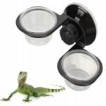  Terrárium Tál Víz Eledel Száraz Élő Lárva Lisztharmat Gekkó Agáma