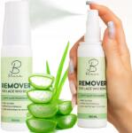 blurr Remover Folyadék Haj eltávolítására Tape On Ragasztó 100ml Aloe Vera Blurr (Remover do usuwania włosów ALOES 100ml BLURR)