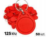 Mia Rfid proximity kulcstartó szett 125kHz Unique Mia EMB1 Red 50 db (MIA_RED100)