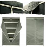 Wamar-Sosenka Védőhuzat könyvespolchoz 180X90X40cm állvány tok Szürke Strapabíró (CHEL_180X090X40_G0F1)