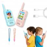 Gyerek Rádiótelefon Készlet 2 Darabos, Nagy Hatótávolságú, 500M. Videó funkcióval rendelkezik (EXC251202)