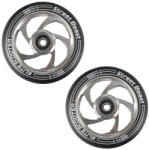 inSPORTline Pótkerék freestyle rollerhez 110 mm, fekete-ezüst 2 db (23324) - s1sport