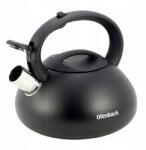 Ofenbach Acél Vízforraló Gázsíppal 2, 5 L Ofenbach (100302 CZARNY MAT)