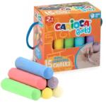 CARIOCA Baby Maxi 15 bucăți cretă de asfalt colorată - Carioca (43551)