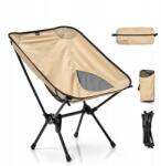 Meteor Schelp Összecsukható Kerti Turista Szék Meteor háttámlával, bézs (16551)