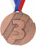 Darteg érem 50 mm átmérő, bronz